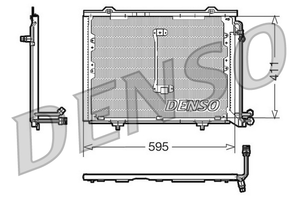 Denso Airco condensor DCN17013