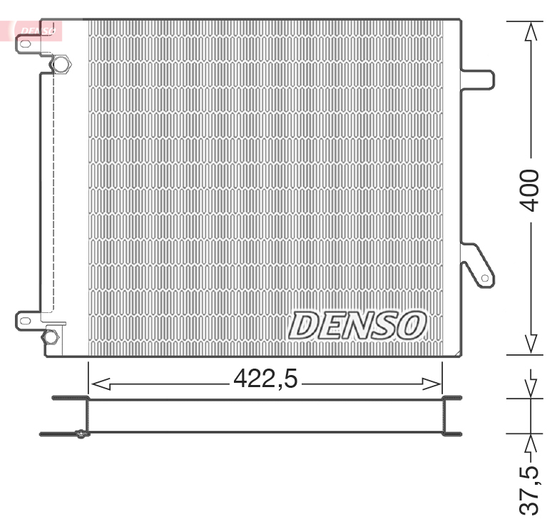 Denso Airco condensor DCN99000