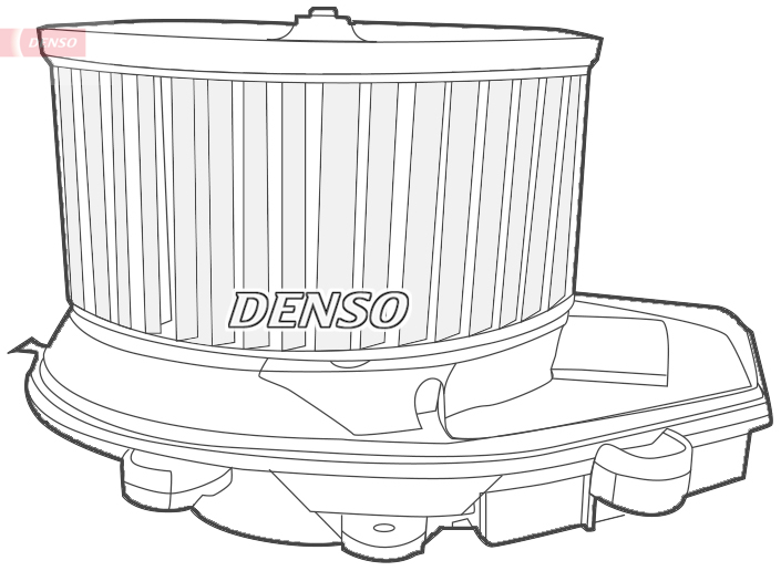 Denso Kachelventilator DEA02002