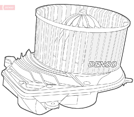 Denso Kachelventilator DEA02003