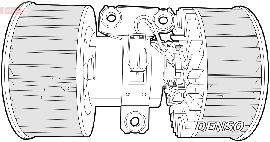 Denso Kachelventilator DEA05002