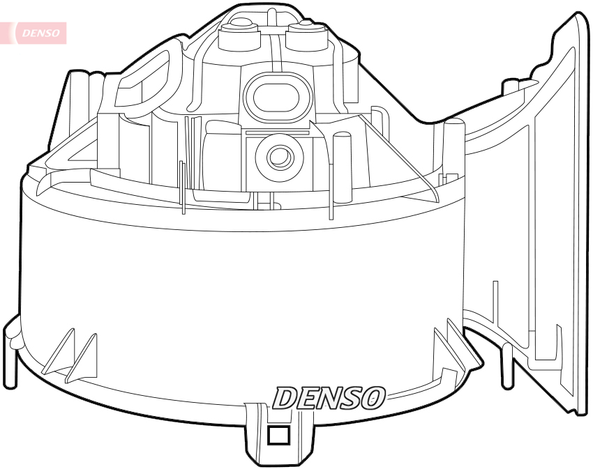 Denso Kachelventilator DEA20006