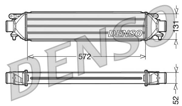 Denso Interkoeler DIT09107