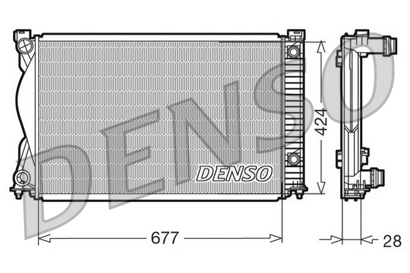 Denso Radiateur DRM02037