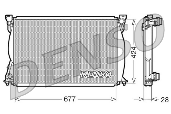 Denso Radiateur DRM02038