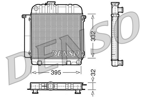 Denso Radiateur DRM05010
