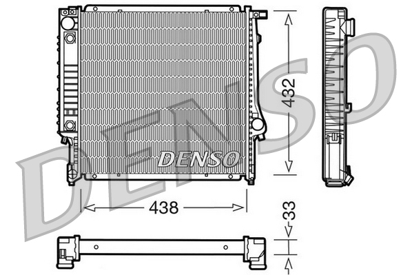 Denso Radiateur DRM05021