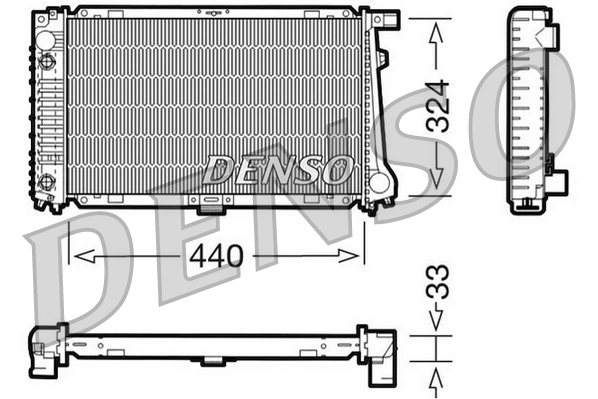 Denso Radiateur DRM05033