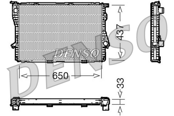Denso Radiateur DRM05067