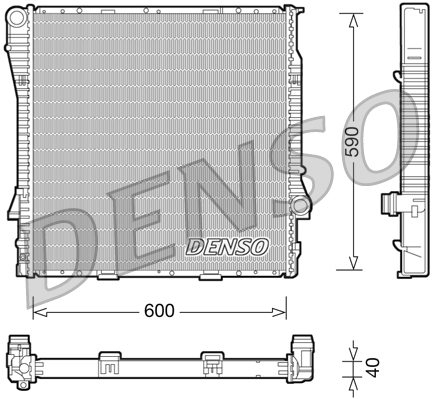 Denso Radiateur DRM05114