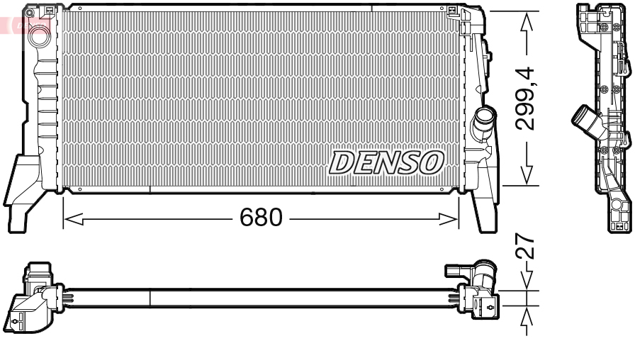 Denso Radiateur DRM05119