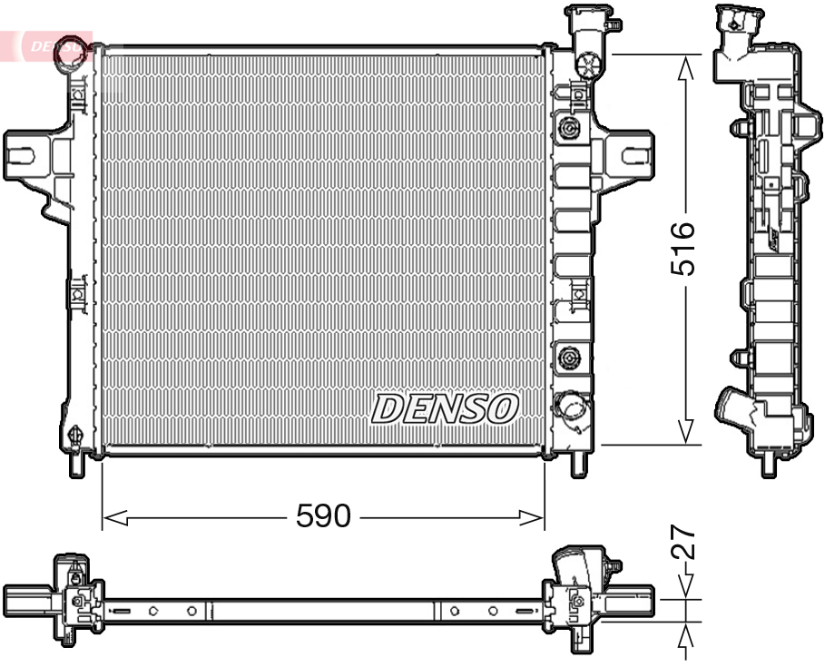 Denso Radiateur DRM06031