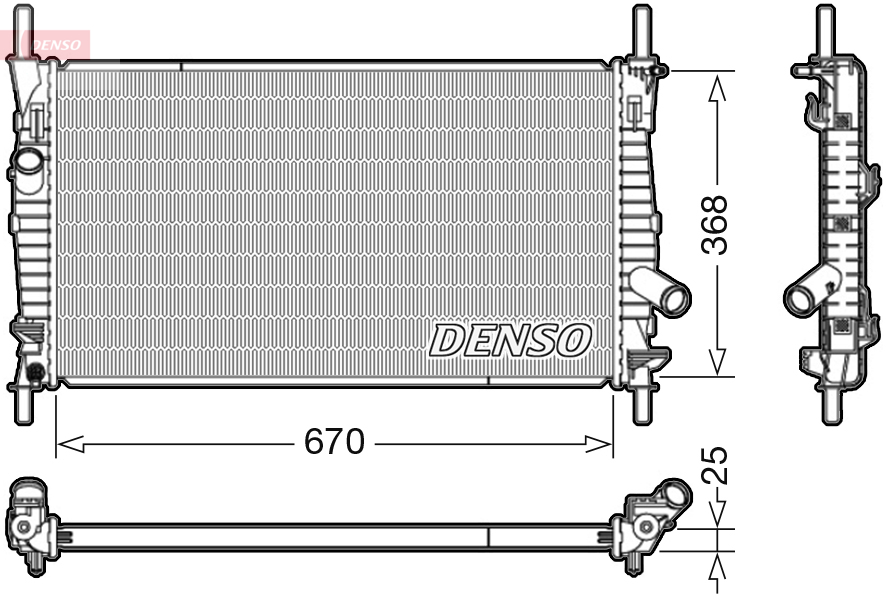 Denso Radiateur DRM10004