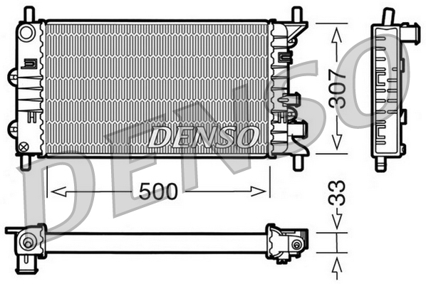 Denso Radiateur DRM10024