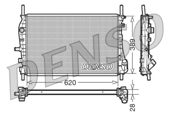 Denso Radiateur DRM10073