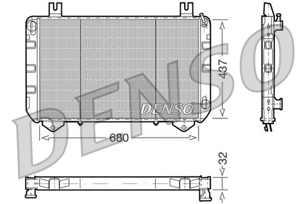 Denso Radiateur DRM10094