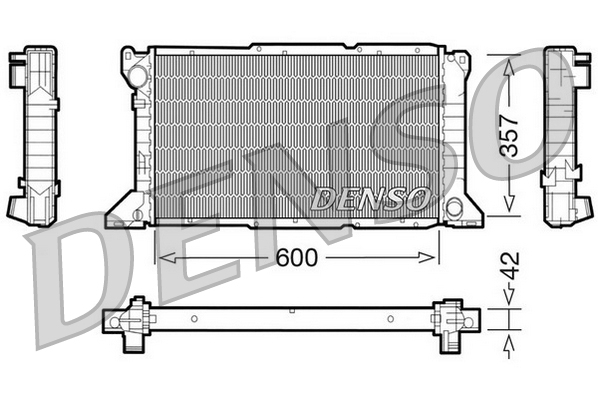 Denso Radiateur DRM10100