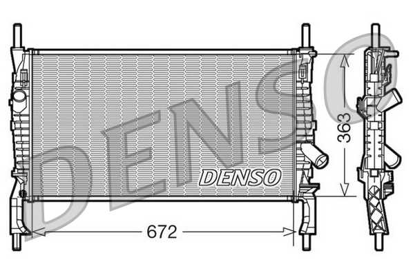 Denso Radiateur DRM10105
