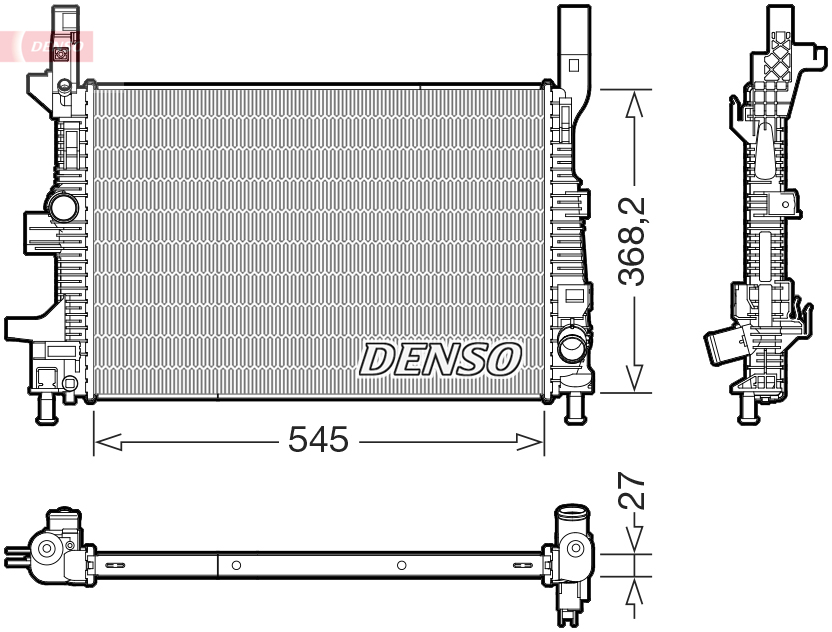 Denso Radiateur DRM10122