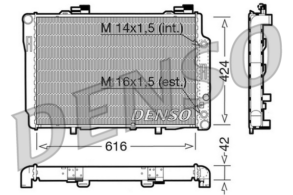 Denso Radiateur DRM17073