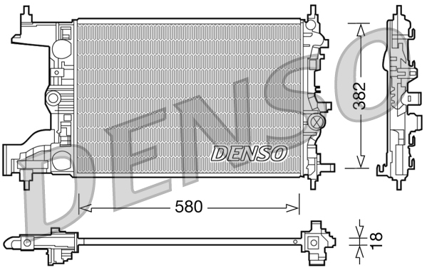 Denso Radiateur DRM20094