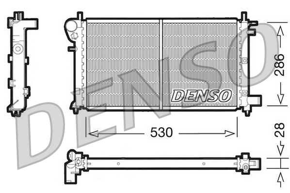 Denso Radiateur DRM21003
