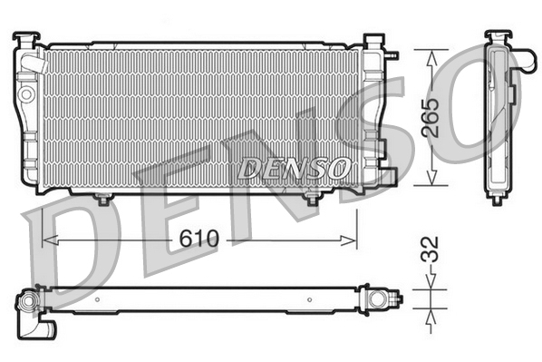 Denso Radiateur DRM21012