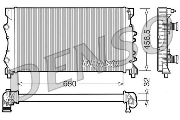 Denso Radiateur DRM23024