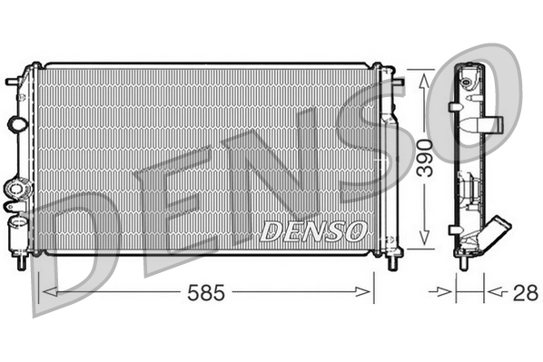 Denso Radiateur DRM23052