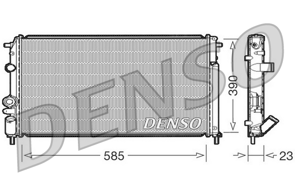 Denso Radiateur DRM23053