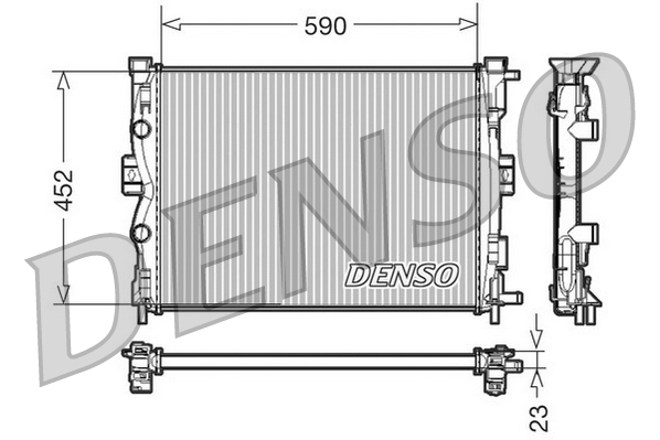 Denso Radiateur DRM23055