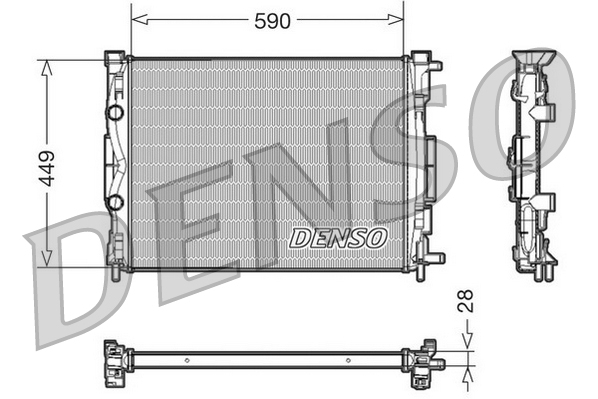 Denso Radiateur DRM23056
