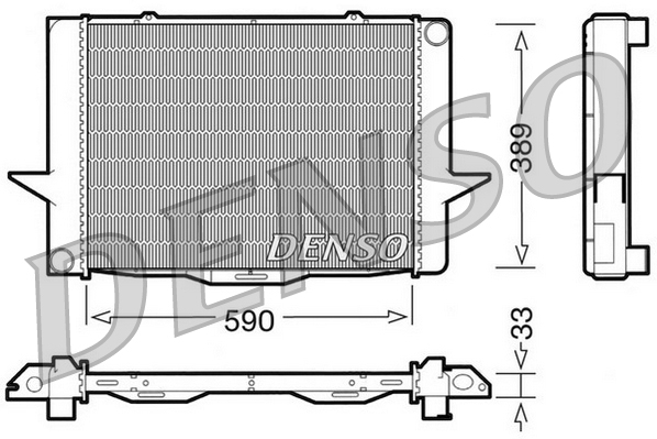 Denso Radiateur DRM33040