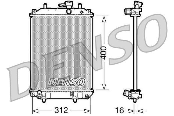 Denso Radiateur DRM35002
