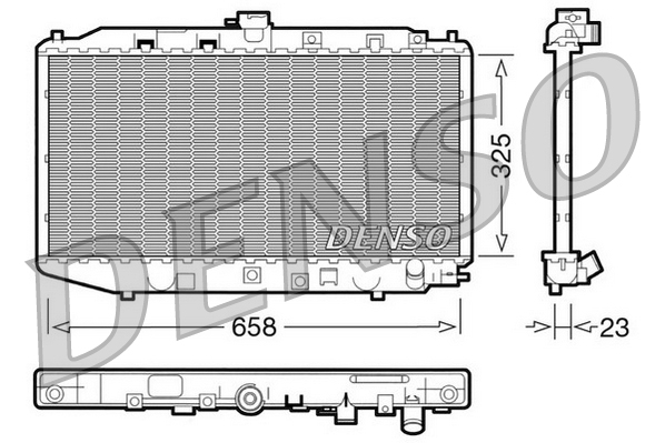 Denso Radiateur DRM40002