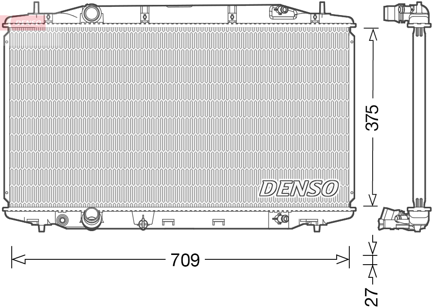 Denso Radiateur DRM40041