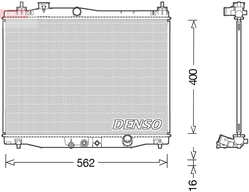 Denso Radiateur DRM40046
