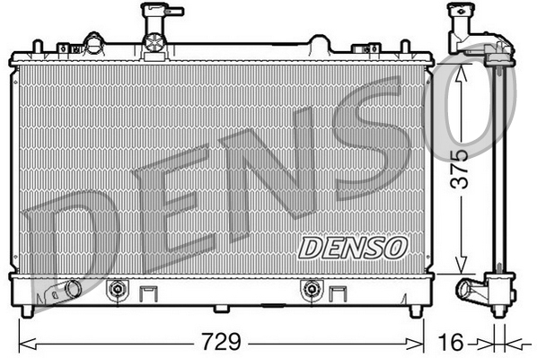 Denso Radiateur DRM44024