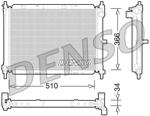 Denso Radiateur DRM46038