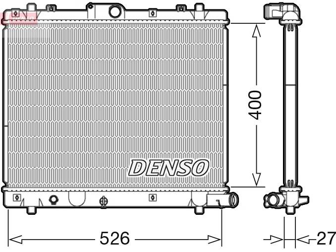 Denso Radiateur DRM47036