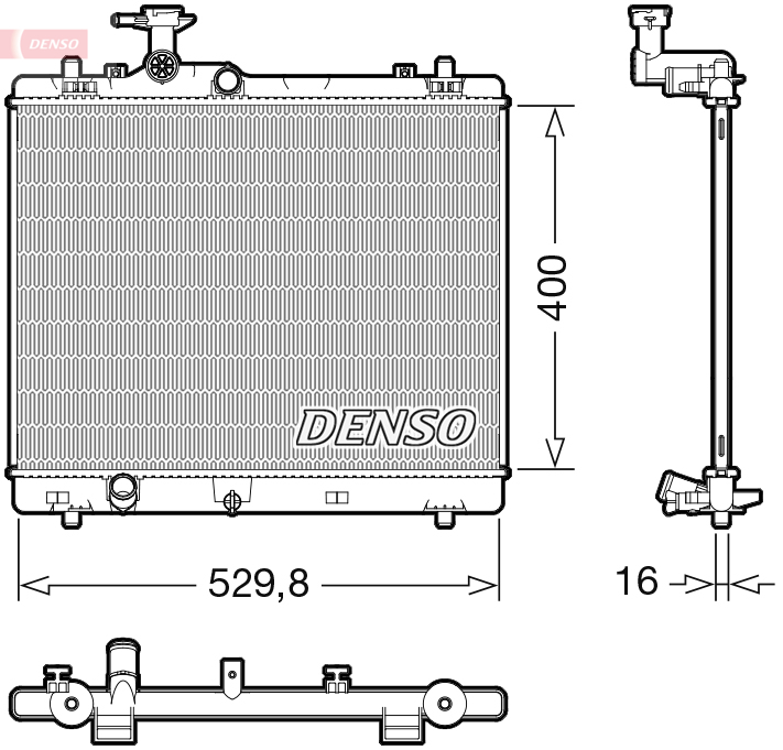 Denso Radiateur DRM47043