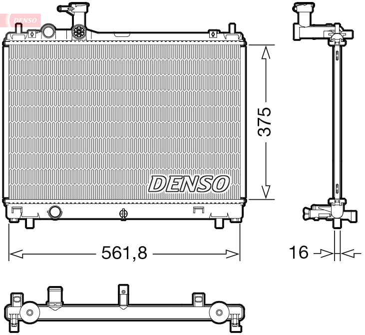 Denso Radiateur DRM47044