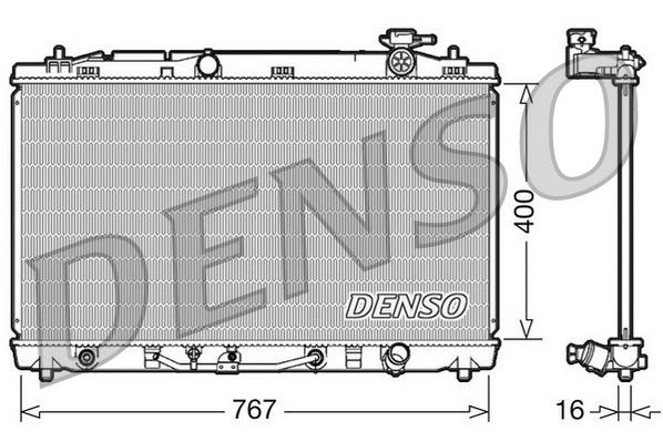 Denso Radiateur DRM50030