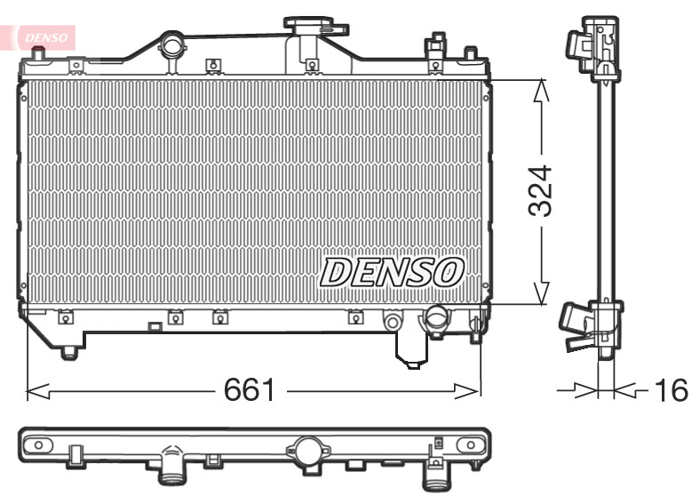 Denso Radiateur DRM50031