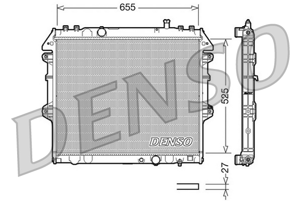 Denso Radiateur DRM50039