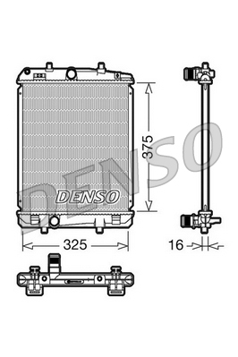 Denso Radiateur DRM50040