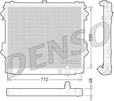 Denso Radiateur DRM50074