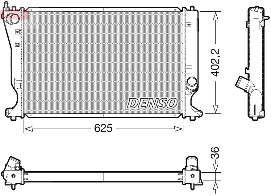 Denso Radiateur DRM50132