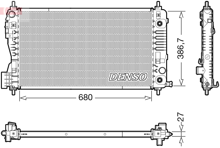 Denso Radiateur DRM99012