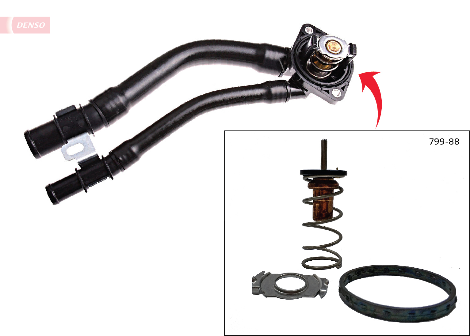 Denso Thermostaat, koelvloeistof DTM88799